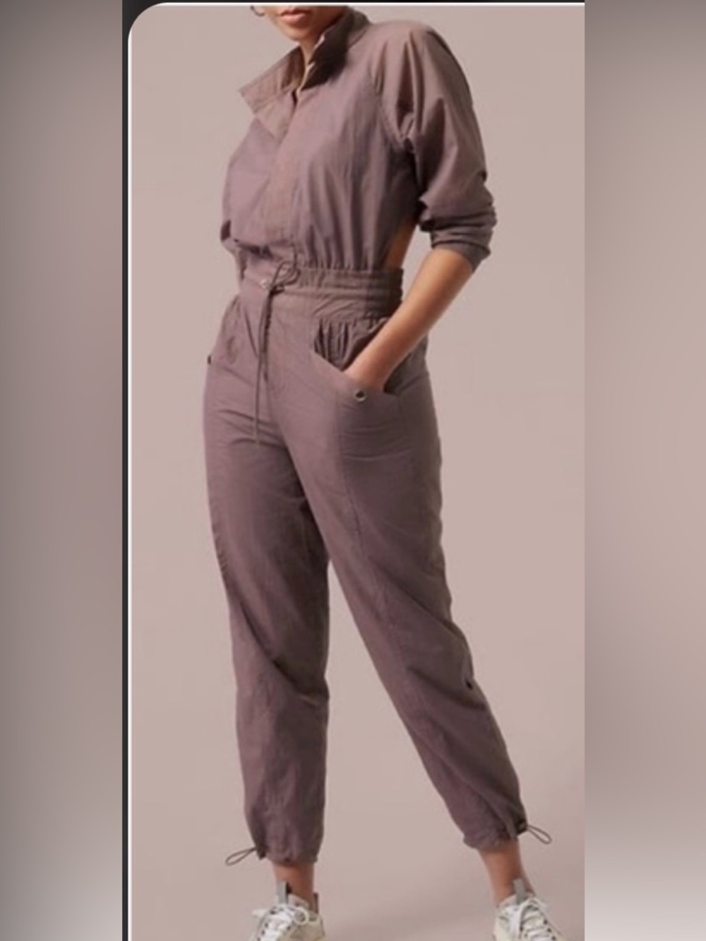 Women's Utility Jogger Pants in Mauve